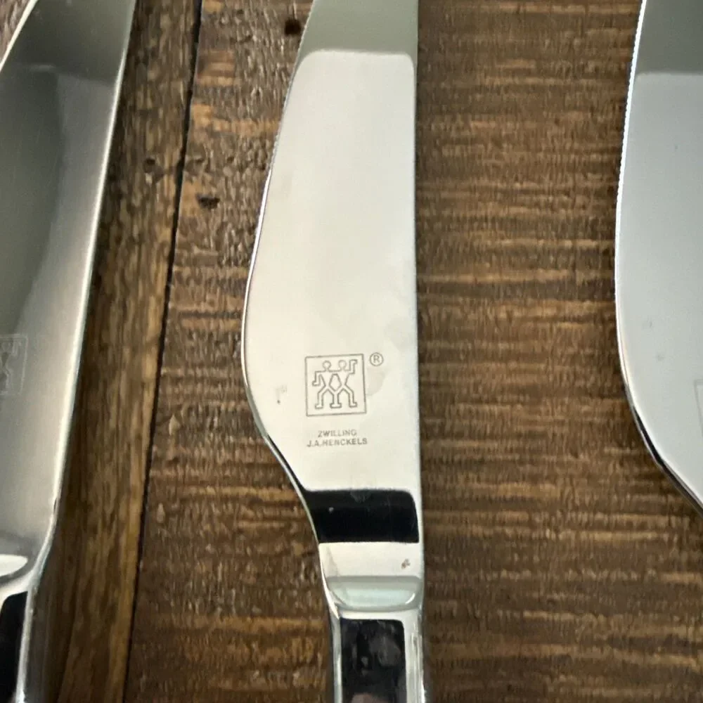 Zwilling J.A. Henckels OPUS Steak Knives Set of 6 18/10 Stainless Steel Glossy